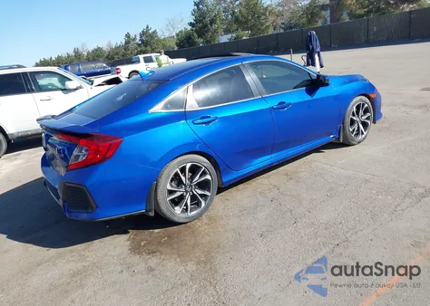 2018 Honda Civic Si из США, поврежденный, VIN 2HGFC1E55JH702194